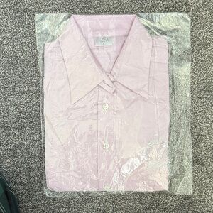 Women's Light Pink Button-Down Shirt - Kem